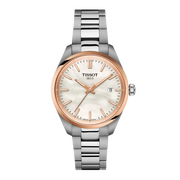 Tissot PR100 T150.210.21.111.00 - bracciale e cassa acciaio - quadrante madreperla con datario